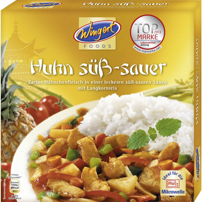 Wingert Foods Huhn süß sauer 375g