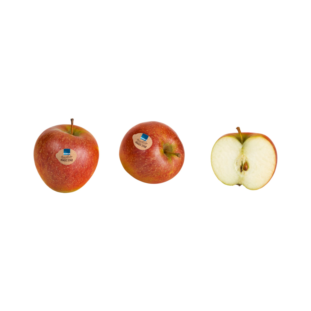 Äpfel Magic Star gelegt