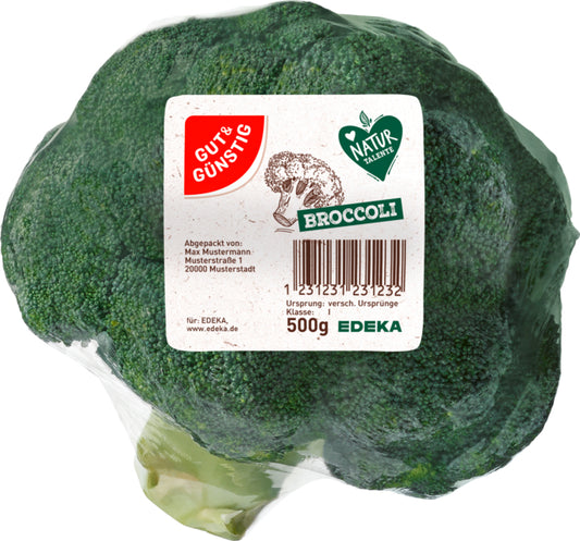 GUT&GÜNSTIG Brokkoli Italien Klasse I 500g Folie