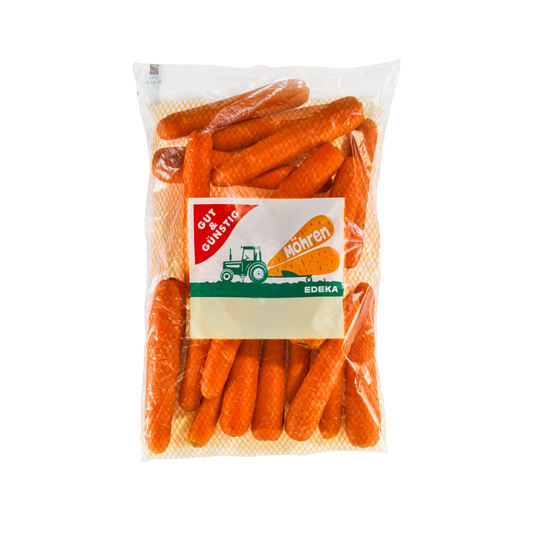 GUT&GÜNSTIG Möhren Italien Klasse II 2kg Beutel