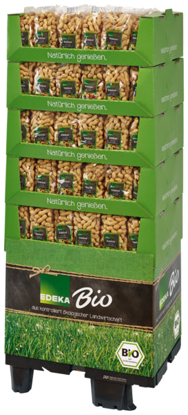 Bio EDEKA Erdnüsse in der Schale Jumbo Ägypten 250g Beutel