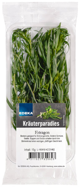 EDEKA Herzstücke Estragon Marokko 15g Flowpack