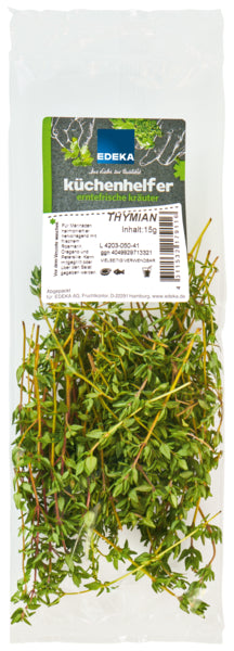 EDEKA Herzstücke Thymian Deutschland 15g Flowpack