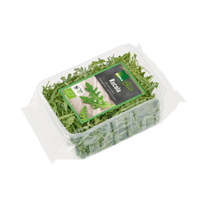 EDEKA Bio Rucola Italien Klasse II 100g Schale mit Flowpack