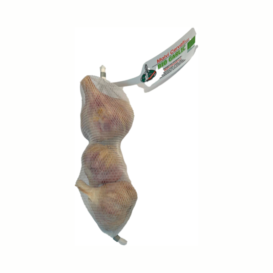 Bio Knoblauch trocken weiß Italien Klasse II 100g Netz