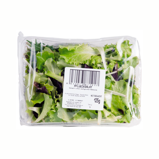 Unsere Heimat Pflücksalat Deutschland 125g Schale mit Flowpack