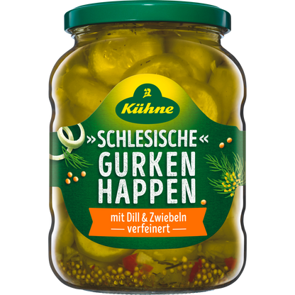 Kühne Schlesische Gurkenhappen 670g