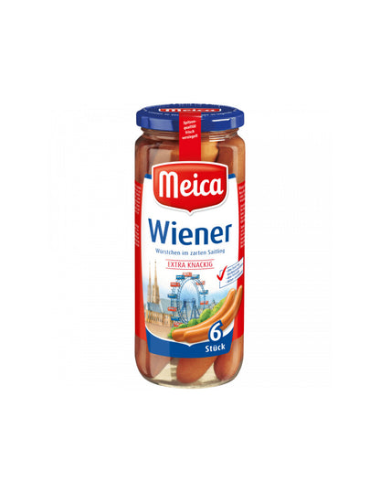 Meica Wiener-Würstchen 6ST extra knackig 540g