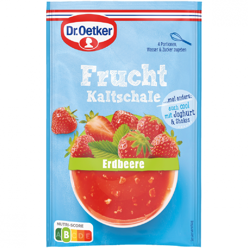 Dr.Oetker Kaltschale Erdbeere für 500ml 53g