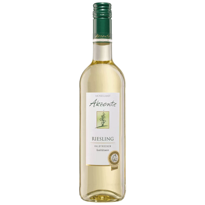 Moselland Akzente Riesling QbA halbtrocken 0,75l