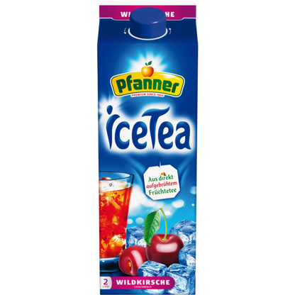 Pfanner Eistee Wildkirsche 2l