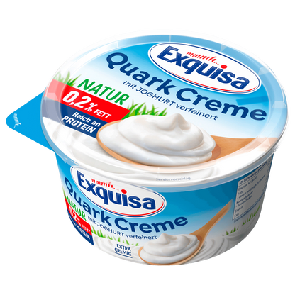 Exquisa QuarkCreme Natur 0,2% Abs.500g