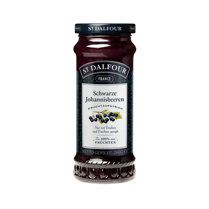 St.Dalfour Fruchtaufstrich Schwarze Johannisbeeren 284g