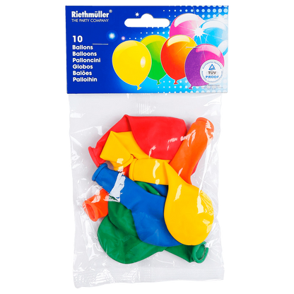 Riethmüller Luftballons Regenbogen 10ST
