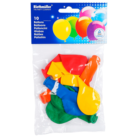 Riethmüller Luftballons Regenbogen 10ST