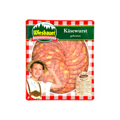 Wiesbauer Käsewurst grob gebraten 80g