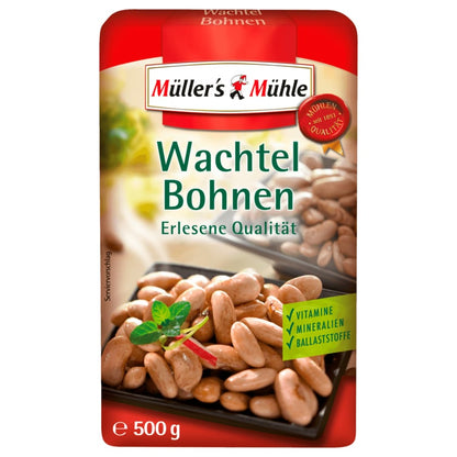 Müllers Mühle Wachtelbohnen 500g