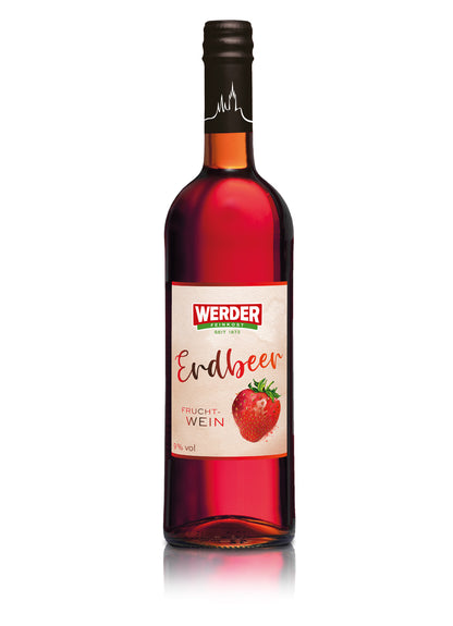 Werder Erdbeerwein 9% Vol.0,75l