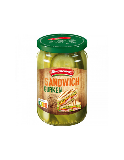 Hengstenberg Sandwichgurken kräuterwürzig 330g