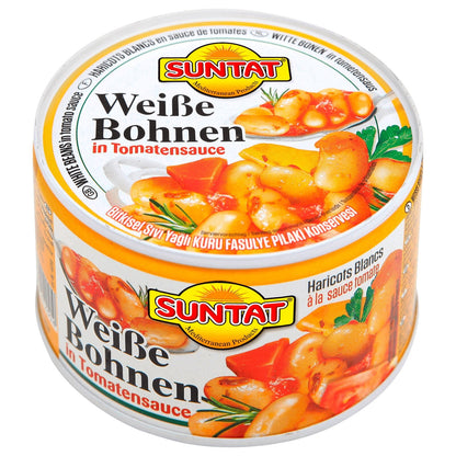 Suntat weiße Bohnen in Tomatensoße 400g