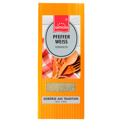Hartkorn Pfeffer weiß gemahlen 70g
