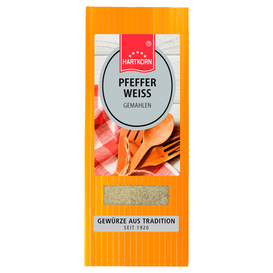 Hartkorn Pfeffer weiß gemahlen 70g