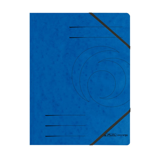 Herlitz Eckspanner Colorspan blau A4