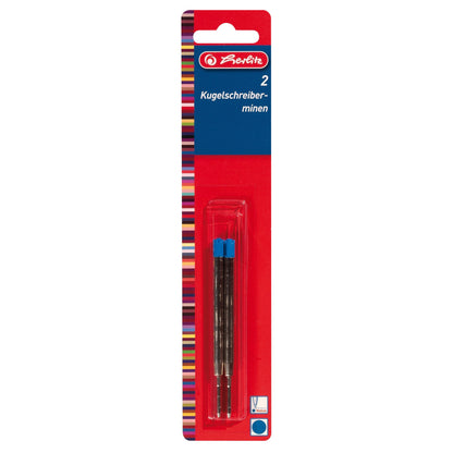 Herlitz Kugelschreibermine Profisize blau 2ST