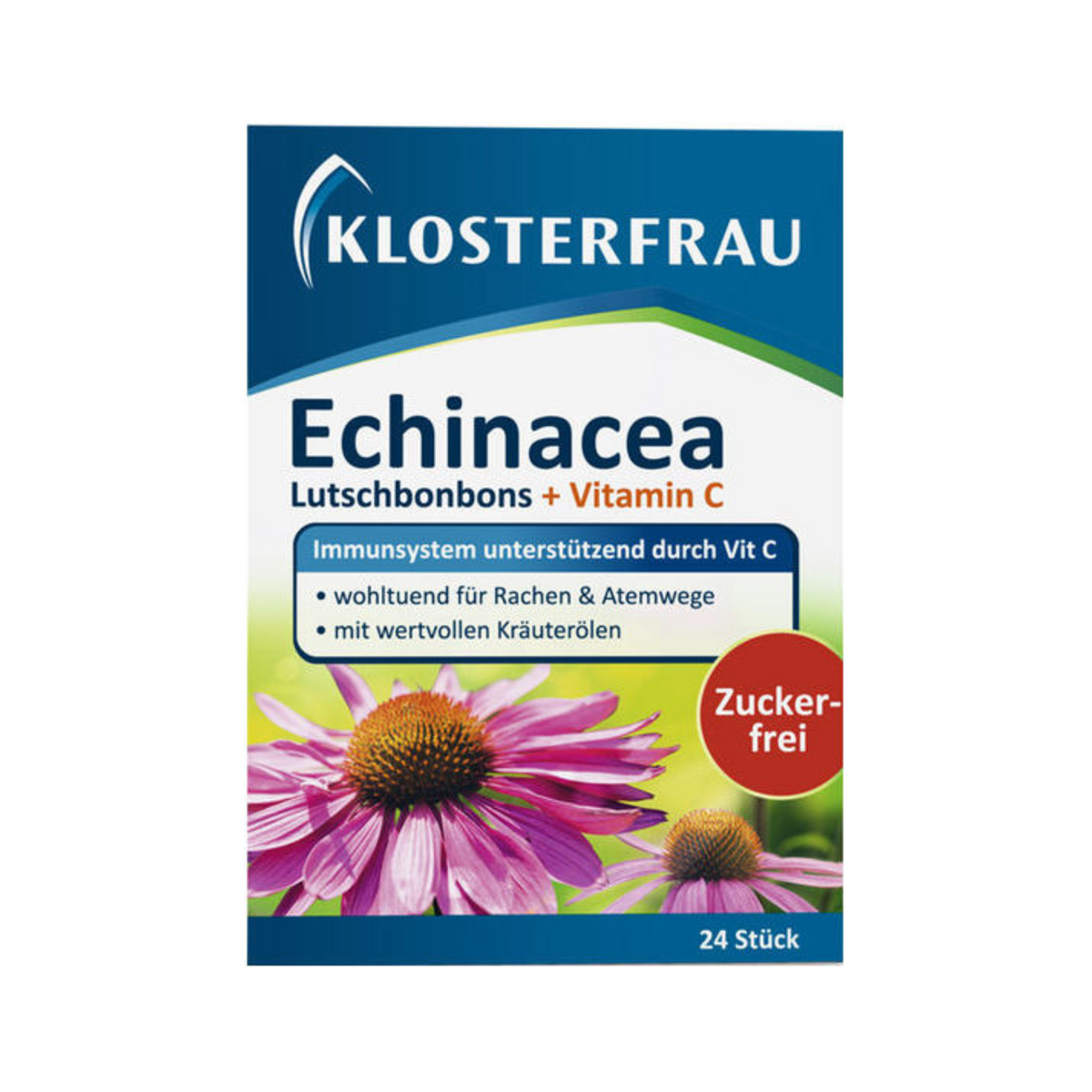 Klosterfrau Broncholind Echinacea Lutsch-Bonbons 24ST 62,4g