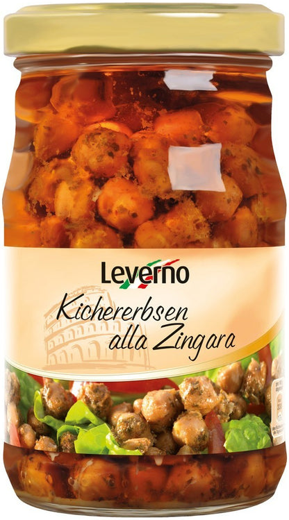 Leverno Kichererbsen Zingara 295g