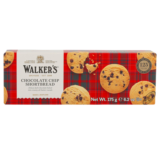 Walkers Chocolate Chip Shortbread 175g