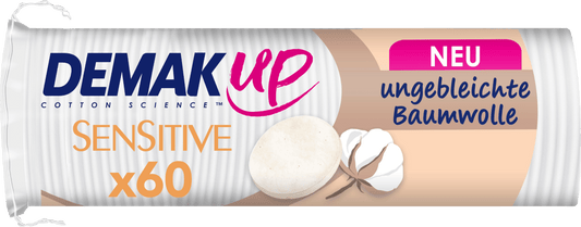 Demak'Up Wattepads Sensitive rund 60ST