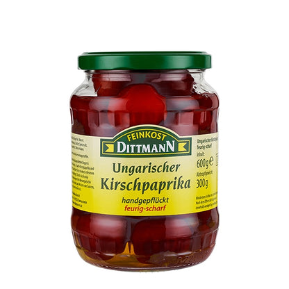 Feinkost Dittmann Kirschpaprika Rot 650g