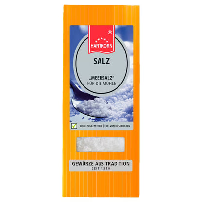 Hartkorn Meersalz für die Mühle 100g