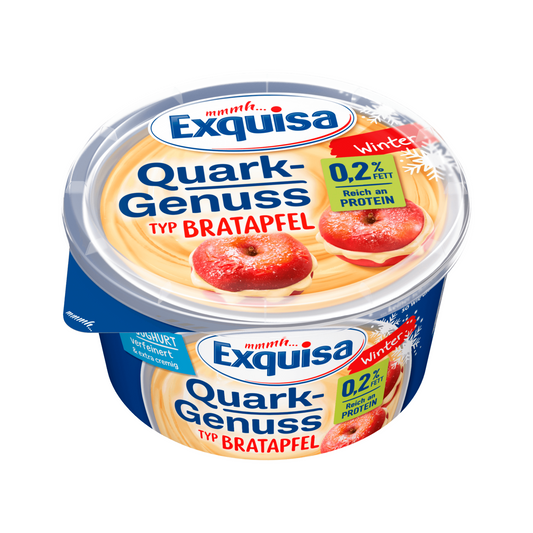 Exquisa Fruchtquark Bratapfel 0,2%500g