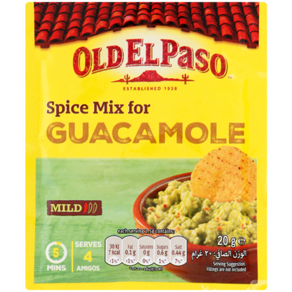 Old el Paso Guacamole Seasoning Mix 20g