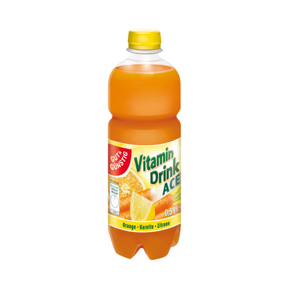 GUT&GÜNSTIG Vitamin-Drink ACE Orange,Karotte,Zitrone 0,5l DPG