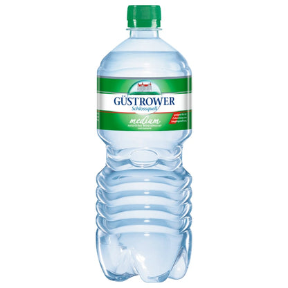 Güstrower Schlossquell Mineralwasser Medium 1l DPG