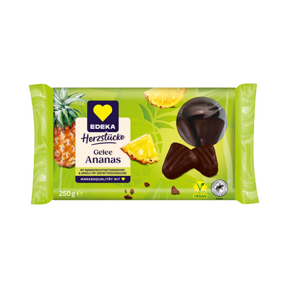 EDEKA Herzstücke Gelee-Ananas-Ecken 250g