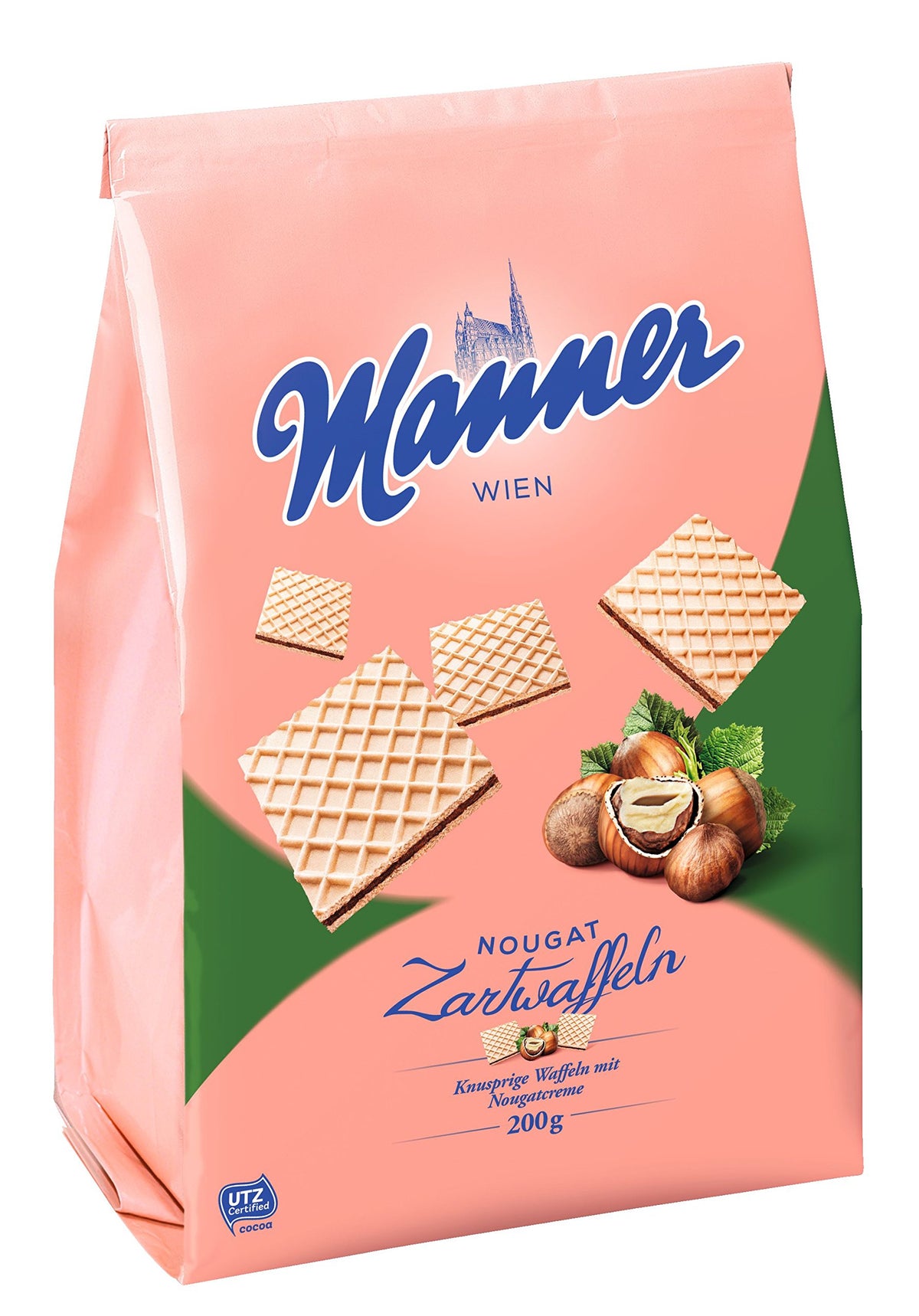 Manner Nougatcreme Waffeln 200g