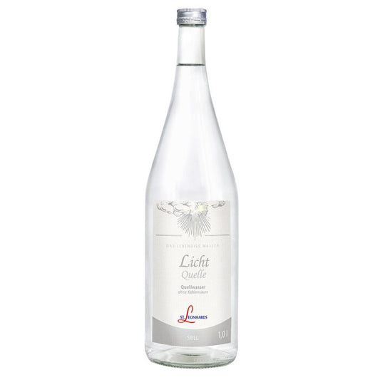 St.Leonhardsquelle Lichtquelle Quellwasser ohne Kohlensäure 1l MW
