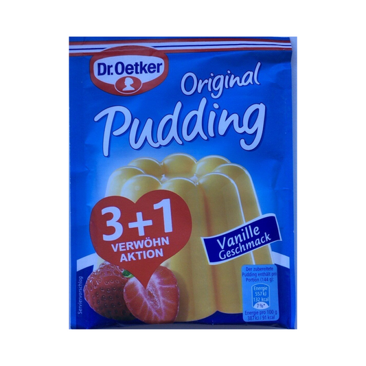 Dr.Oetker Original Pudding Vanille 3+1 für 2l 148g