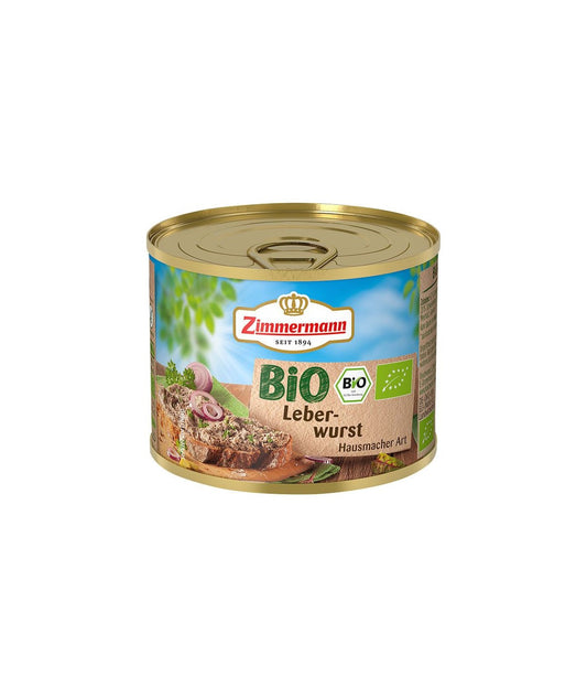 Bio Zimmermann Leberwurst 200g