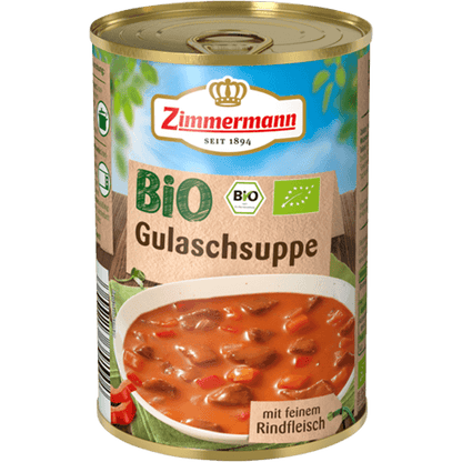 Bio Zimmermann Gulaschsuppe 400ml