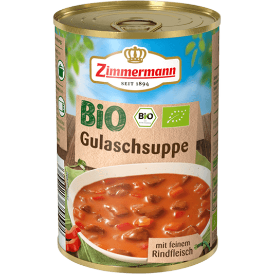 Bio Zimmermann Gulaschsuppe 400ml