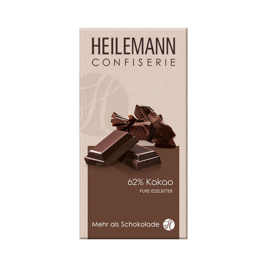 Heilemann Zartbitter-Stick 62% Kakao 40g