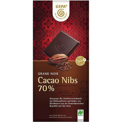Bio Gepa Grand Noir zartbitter 70% Cacao 100g