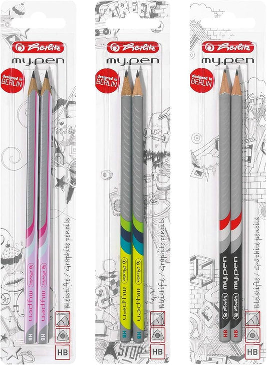 Herlitz Bleistift my.pen HB sor.2ST
