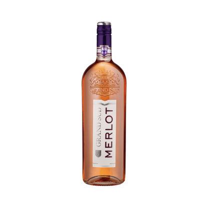 Grand Sud Merlot rose trocken 1l