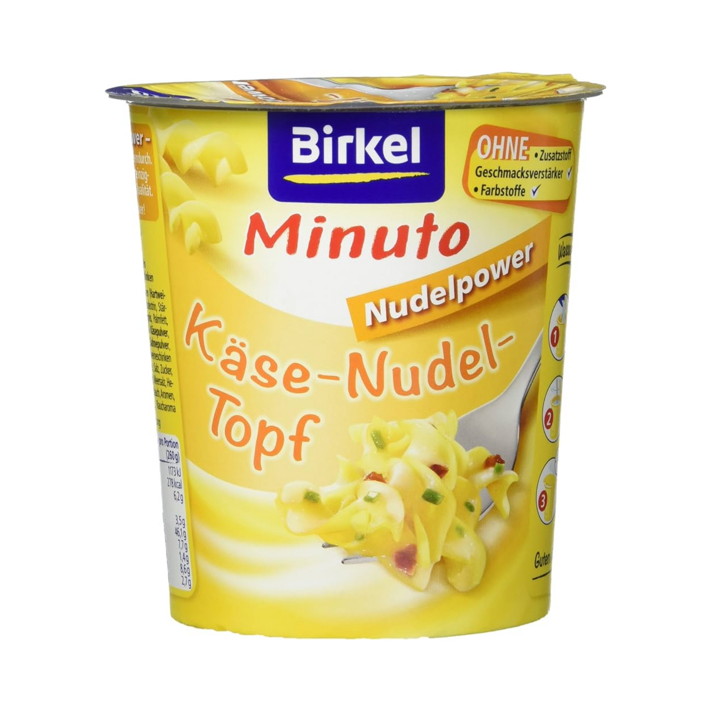 Birkel Minuto Schneller Happen Käse-Nudeln 70g